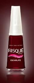 Esmalte Risqué - Cremoso escarlate (cod.461)